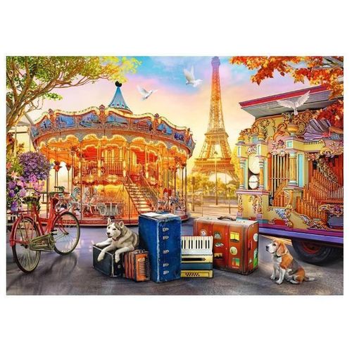 купить Пазл Trefl 37426 Puzzle 500. Weekend in Paris в Кишинёве 