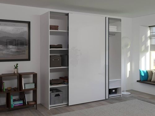 cumpără Dulap Bayro Top line Bayro Napoli 2000x2300x580 белый, купе în Chișinău 