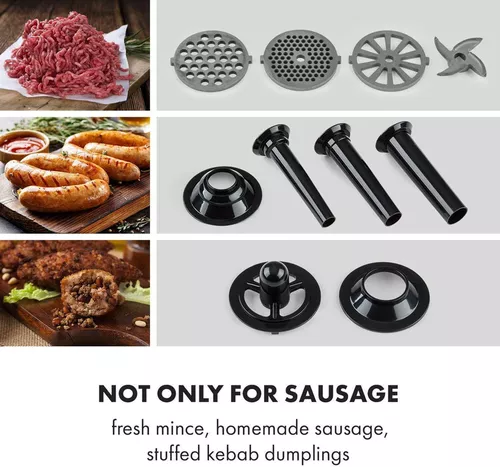 купить Мясорубка электрическая Klarstein Kraftprotz Black в Кишинёве 