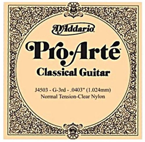 cumpără Coarda pentru instrument muzical D’Addario J4503 coarda sol pentru chitara clasica în Chișinău 