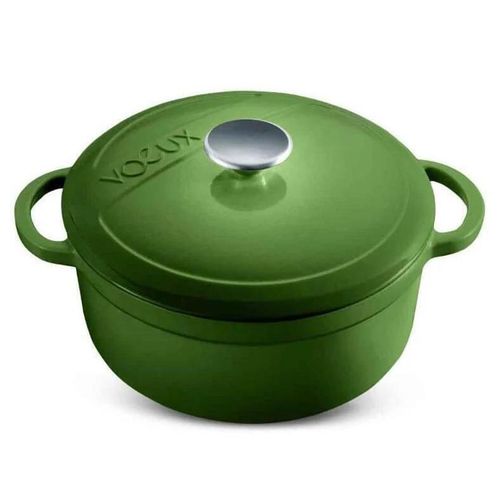 купить Кастрюля Voeux Kitchenware ST-100 Castron din fontă 24cm, Foret в Кишинёве 