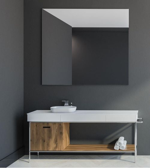 купить Зеркало для ванной Orka Roma 800x800 antiaburire PH040503 в Кишинёве 