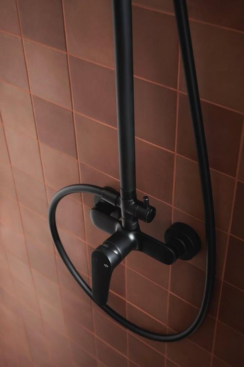 cumpără Panou de duș kfa armatura Otava Black термостатический черный în Chișinău 