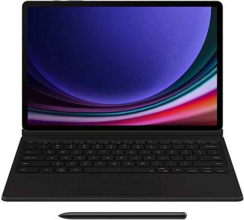 купить Сумка/чехол для планшета Samsung EF-DX915 Tab S9 Ultra Book Cover Keyboard Black в Кишинёве 