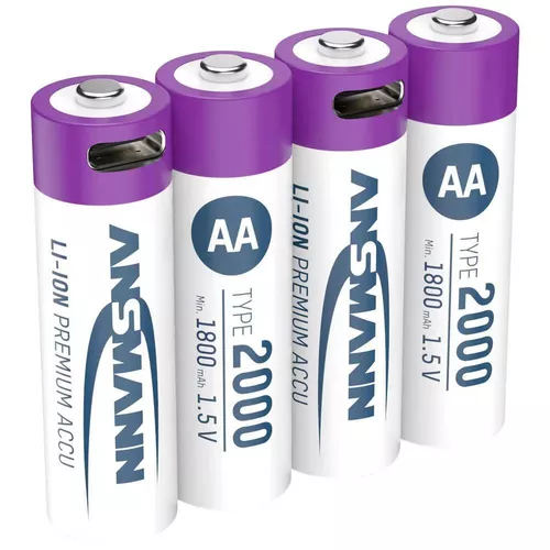 cumpără Acumulator Ansmann 1312-0036 Li-Ion AA 2000 (1800 mAh) 4p. blister în Chișinău 