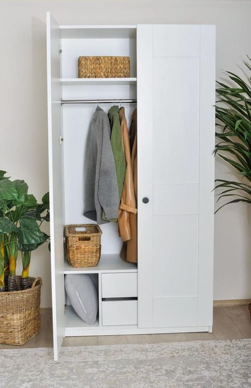 cumpără Dulap Fabrik Home Mezzo 1000 белый ясень în Chișinău 