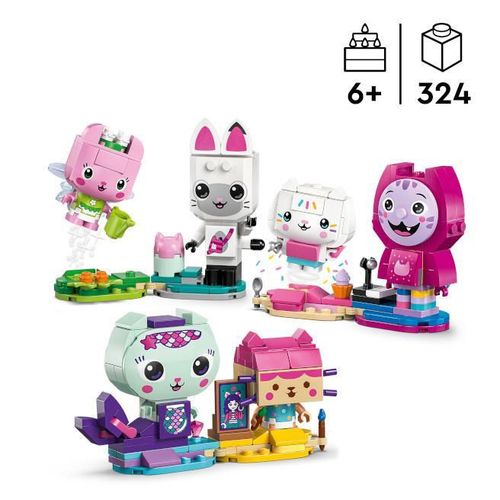 cumpără Set de construcție Lego 11215 Gabby's Brick-Built Cat Frie în Chișinău 