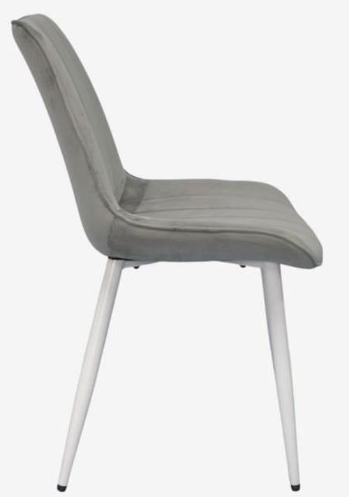 cumpără Set masă și scaune Evelin di Costacurta стол DT-431-1R Wh + 4 стула YTC-055Wh, BLU-13 Light grey în Chișinău 