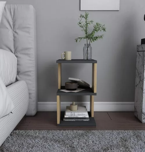 купить Тумбочка Trendy Carter, AntracitStejar, 30x49x30cm в Кишинёве 