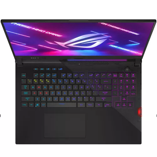 купить Ноутбук 17.3" ASUS ROG Strix SCAR 17 G733QS, AMD Ryzen 9 5900HX 3.3-4.6GHz/32GB DDR4/M.2 NVMe 1TB SSD/GeForce RTX3080 16GB GDDR6/WiFi 6 802.11ax/BT5.1/USB Type C/HDMI/Backlit RGB Keyboard/17.3" FHD IPS LED-backlit 300Hz (1920x1080)/NoOS/Gaming G733QS-HG015 в Кишинёве 