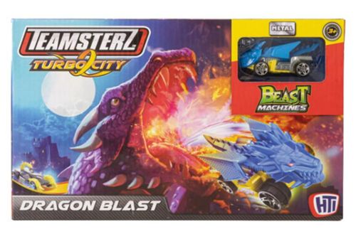 купить Машина HTI 1405030 Lansator Atacul bestiilor Teamsterz cu mașinuță, în as. в Кишинёве 