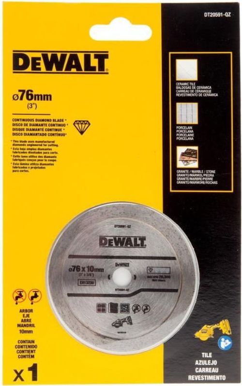 cumpără Disc de tăiere DeWalt DT20591-QZ Disc diamant 76mm în Chișinău 