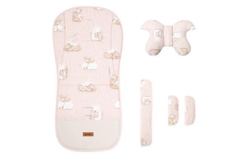 купить Аксессуар для колясок Sensillo 20695 6577 Вкладыш/коляска Deluxe Bear and Rabbit в Кишинёве 
