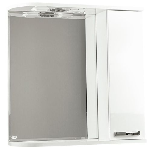 купить Зеркало для ванной Mashtab 10282 Agat 700x200x720 Alb в Кишинёве 