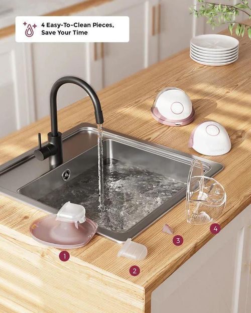 купить Молокоотсос Momcozy BP354-NR71BA-B Pompa de san electrica dubla hands-free M6 Red в Кишинёве 