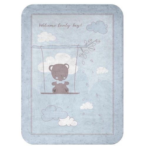 купить Детское постельное белье Kikka Boo 31103020161 Супермягкое одеяло Dream Big Blue, 80/110 см в Кишинёве 