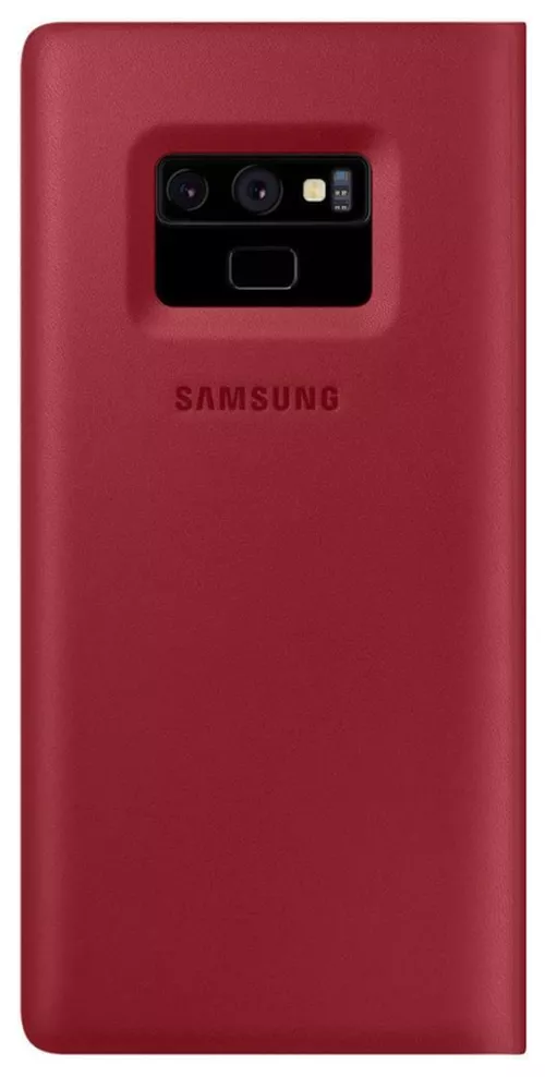 купить Чехол для смартфона Samsung EF-WN960 Leather Wallet Cover, Red в Кишинёве 