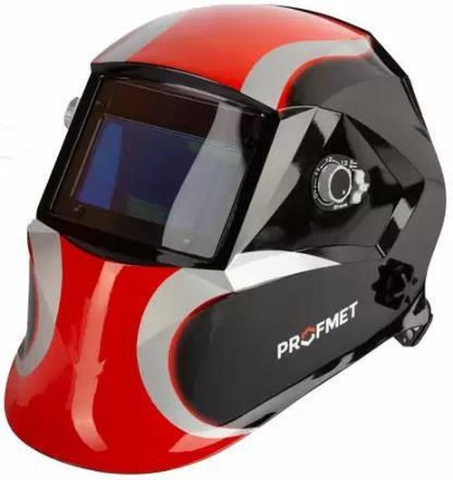 купить Средства индивидуальной защиты Profmet 313280 Сварочная маска Chameleon, черно-красная в Кишинёве 