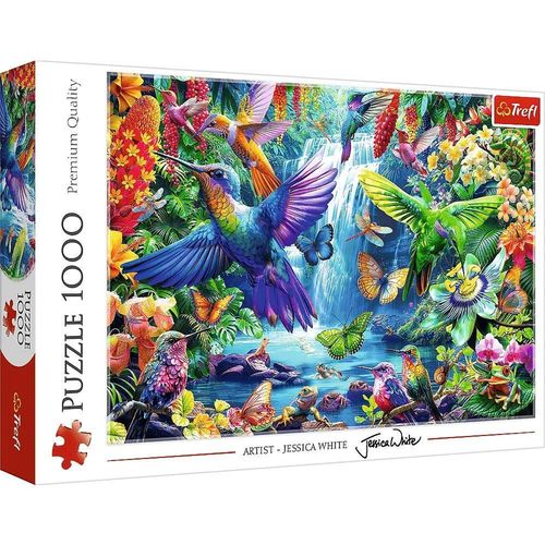 купить Пазл Trefl 10880 Puzzle 1000. Colibri tropical в Кишинёве 