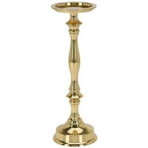 купить Декор Holland 25846 Gold Подсвечник металлический для широкой свечи 31cm в Кишинёве 