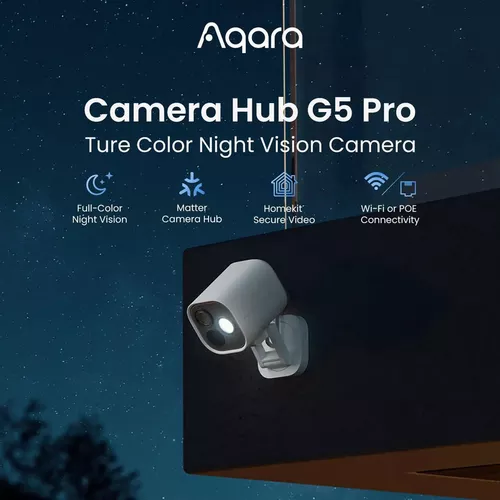 cumpără Cameră de supraveghere Aqara Camera Hub G5 Pro, wifi version, белый (ZNSXJ21LM) în Chișinău 