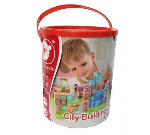 Деревянный конструктор Classic World Town 5005 (120 шт) 