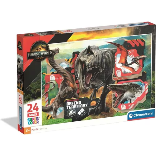 купить Пазл Clementoni 24 MAXI: Jurassic World, 2026 (24835) в Кишинёве 