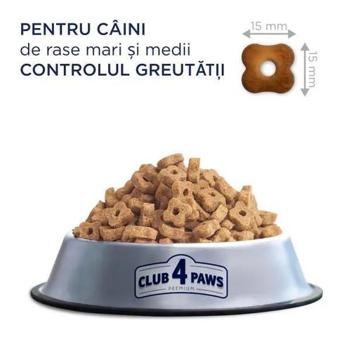 купить Корм для питомцев CLUB 4 PAWS 24230946 Premium Pachet control medii/mari steril 5 kg в Кишинёве 