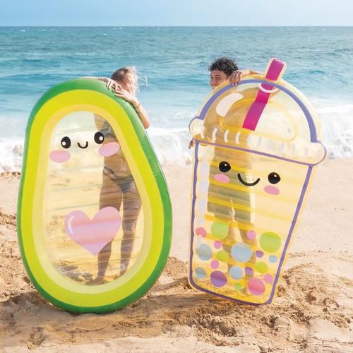 cumpără Plută-saltea gonflabilă Intex 58738 Plută-saltea gonflabilă Boba Buddy 173x99x20cm, max.100kg în Chișinău 