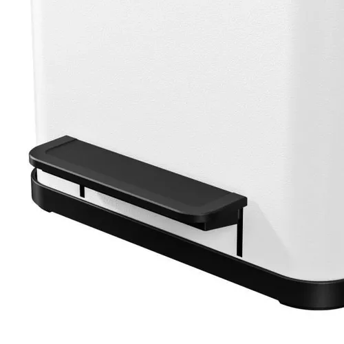 cumpără Coș de gunoi Hailo 622230/09 Eco Duo Plus M alb în Chișinău 