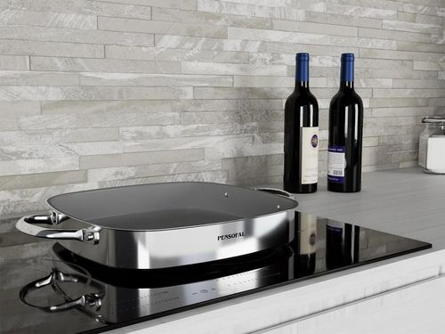 cumpără Tigaie Pensofal Bistecchiera quadrata 2 maniglie 28x28 cm New Era în Chișinău 