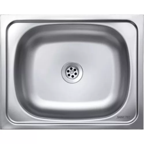 купить Мойка кухонная Sanitec раковина S404D сатинированная 40x50-0,4(430) в Кишинёве 