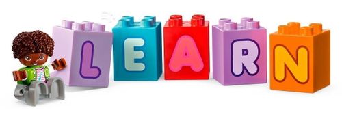 купить Конструктор Lego 10421 DUPLO Camion cu alfabet в Кишинёве 