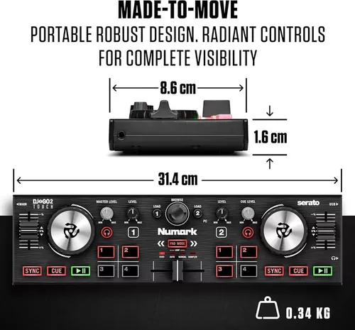 cumpără DJ controller Numark DJ2Go 2 Touch în Chișinău 
