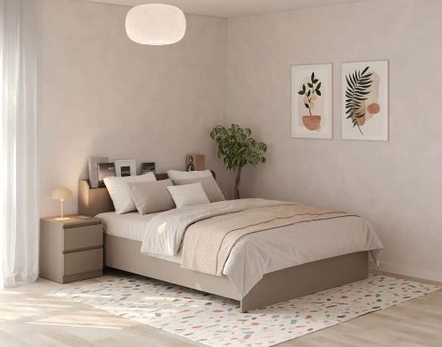 купить Кровать MebelStar NEO 160x200 Cashmere (MBS-1134) в Кишинёве 