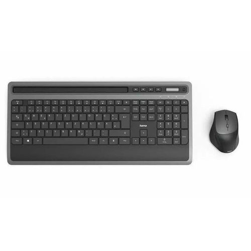cumpără Tastatură + Mouse Hama R1182685 "KMW-600" Multimedia Wireless, black G98RU în Chișinău 