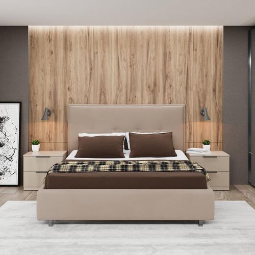купить Кровать Bayro ModernBed 1400x2000, подъёмный механизм, ткань кат. I в Кишинёве 