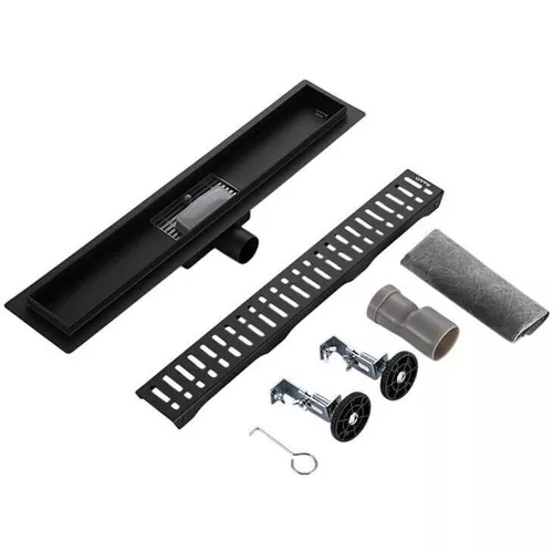 купить Душевой трап Gappo G 86007-36 INOX 70x600 NEGRU в Кишинёве 