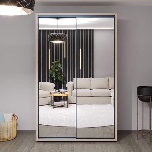 cumpără Dulap Bayro Parma 1400x2250x600 серый камень, купе în Chișinău 