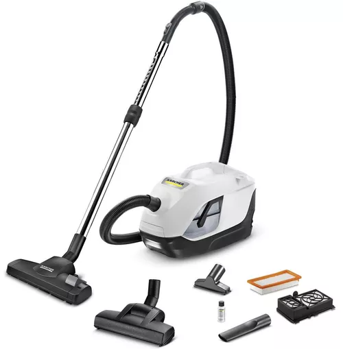 купить Пылесос с водяным фильтром Karcher DS 6 White + WV 1 PLUS White в Кишинёве 