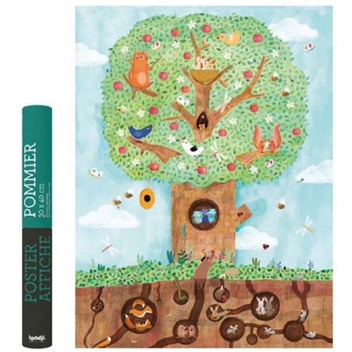 cumpără Jucărie Londji PS006 Poster Pommier (30x40cm) în Chișinău 