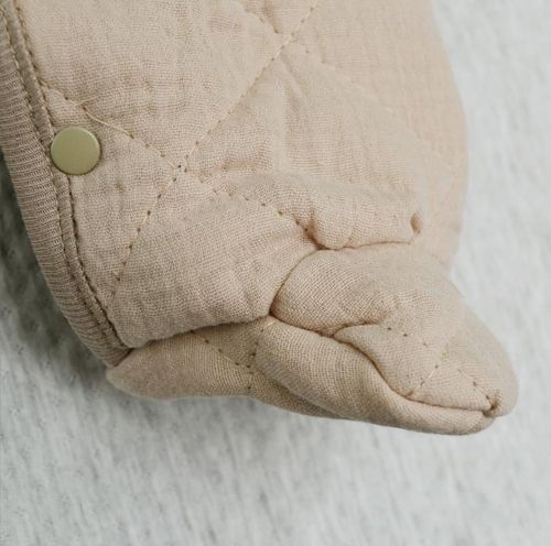 cumpără Haine pentru copii Minikin 241901756 Muslin Комбинезон с капюшоном капучино 0-1 мес (56 см) în Chișinău 