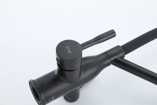 cumpără Bateria bucătărie Frap F 4397-6 (chiuveta plus flexibil) Alama NEGRU în Chișinău 