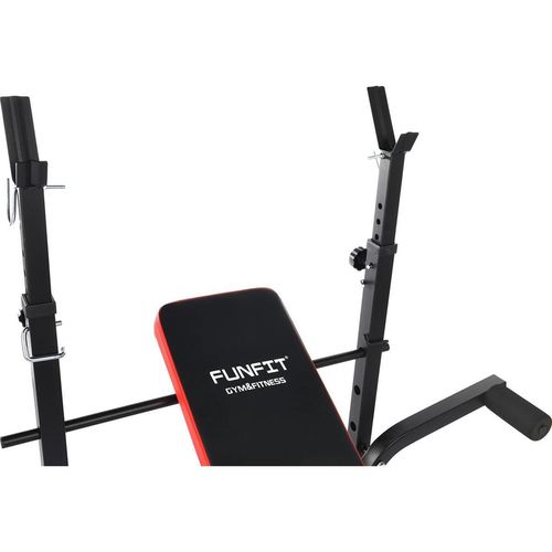 cumpără Banca pentru antrenament de forţă FunFit 4807 Black/Red în Chișinău 