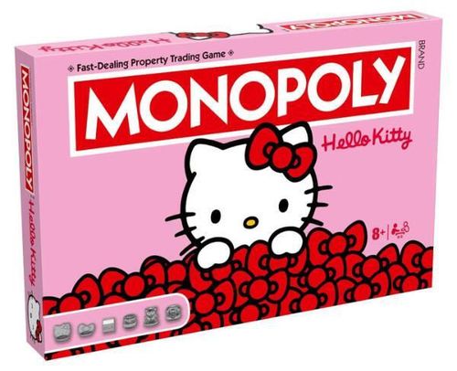 купить Настольная игра Winning Moves WM04863-EN1-6 Monopoly, Hello Kitty (en) в Кишинёве 