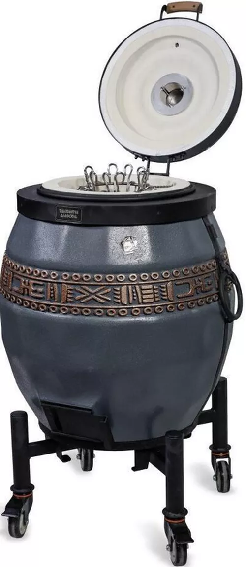 купить Казан Amphora Tandoors Tandoor izolat Sarmat cu capac rabatabil, gri (CG00768) в Кишинёве 