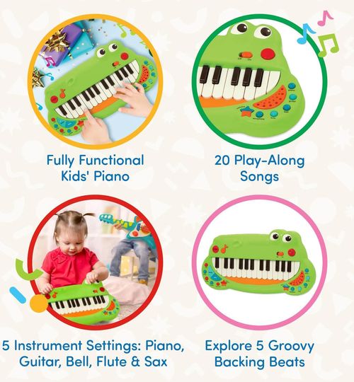 cumpără Jucărie muzicală Battat BT4680Z Pian Crocodil, 60382 în Chișinău 