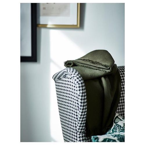 купить Кресло Ikea Strandmon (Vibberbo Negru/Bej) в Кишинёве 