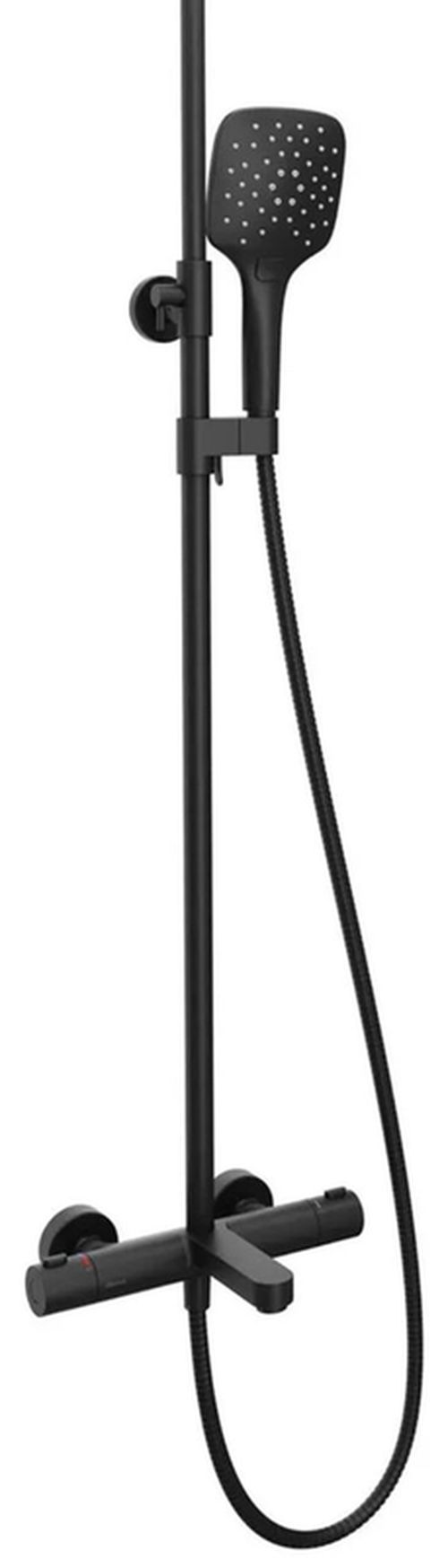купить Душевая панель Ravak Bara dus termostatica c pipa black TE 092.20BL (X070444) в Кишинёве 