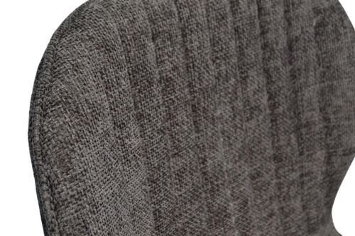 купить Стул Evelin di Costacurta YTC-064B, UF885-15 (Dark grey) в Кишинёве 